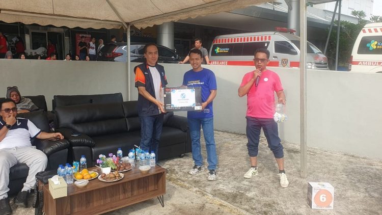 Jasa Raharja Kepri Dukung Kegiatan Senam Sehat dan Jalan Santai di Pelabuhan Domestik Sekupang