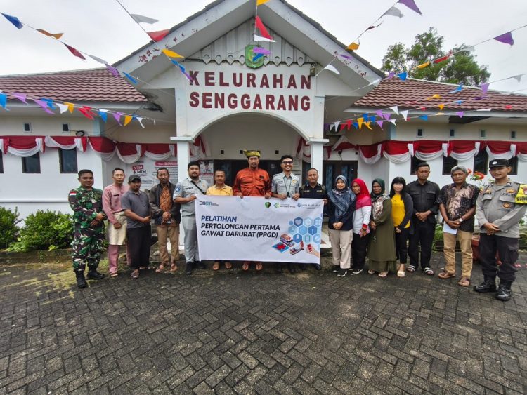 Jasa Raharja Tanjungpinang Gelar Kegiatan PPGD bersama Masyarakat Kelurahan Senggarang