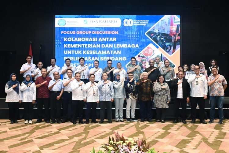 Sinergi Untuk Keselamatan Publik, Jasa Raharja Dukung Penyelenggaraan FGD Keselamatan Perlintasan Sebidang Kereta Api