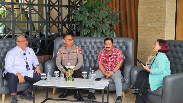 Jasa Raharja Kepri Lakukan Talkshow bersama Tim Pembina Samsat Kepri di Hotel Santika