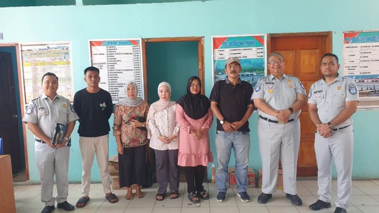 Jasa Raharja Kepri Tanda Tangani MoU Iuran Wajib Kapal Laut dengan Tiga Operator Kapal di Pulau Moro