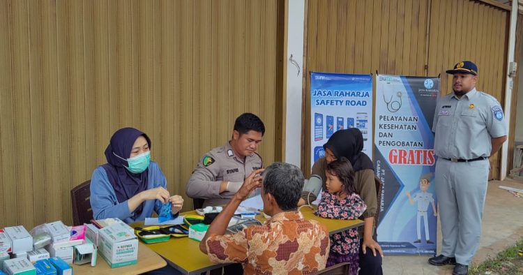 Jasa Raharja Tanjungpinang Gelar Pemeriksaan Kesehatan Gratis untuk Pengemudi dalam Razia Terpadu Angkutan Umum 2025