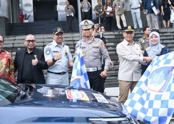 Jasa Raharja Hadir dalam Pelepasan Ekspedisi Elshinta Mudik Lebaran 2026, Perkuat Kolaborasi Keselamatan Transportasi Nasional